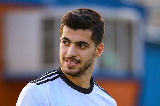 سعید عزتاللهی در ترکیب وایله مقابل کوپنهاگن