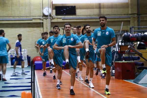  گزارش تصویری  تمرین نوبت عصر تیم استقلال یکشنبه ۷ شهریور
