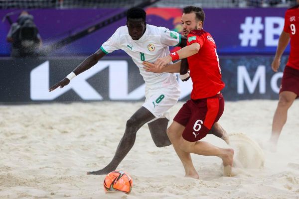 جام جهانی فوتبال ساحلی سوییس با برتری برابر سنگال به مقام سومی دست یافت