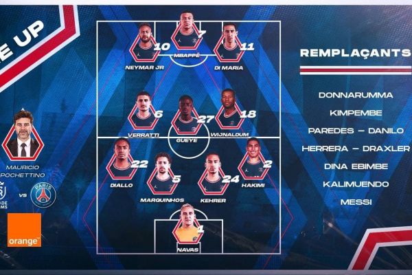 اعلام ترکیب رنس و پاریسن ژرمن؛ مسی بالاخره بازی میکند