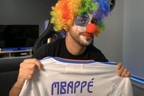  اینفلوئنسری که به خاطر نیامدن امباپه به رئال مادرید، دلقک شد