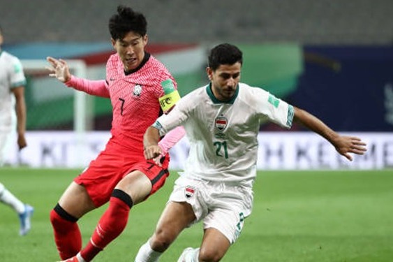 انتخابی جام جهانی تقسیم امتیازات کره جنوبی و عراق در گروه ایران