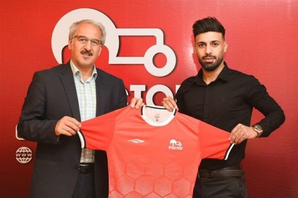  عبدالله ناصری به تراکتور پیوست