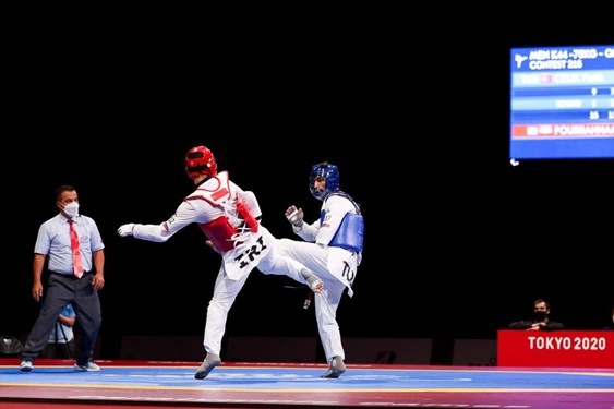 پارالمپیک توکیو تکواندوکار ایران به نیمه نهایی رسید مصاف با حریف روس برای فینال