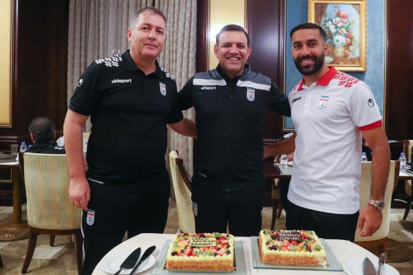 جشن تولد سامان قدوس در دوحه عکس