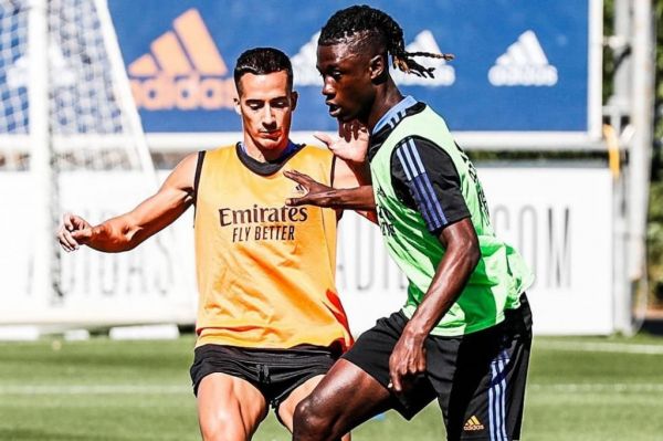 عکس؛ اولین تمرین خرید جدید رئال مادرید در این تیم