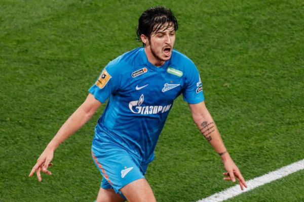  سردار آزمون در ترکیب زنیت مقابل گروژنی+ تصویر