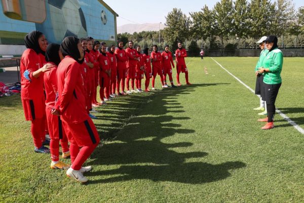  گزارش تصویری  تمرین تیم ملی بانوان شنبه ۲۰ شهریور