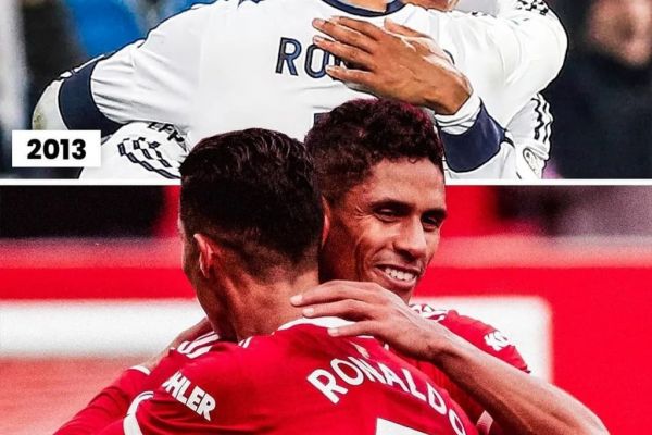 رونالدو و تکرار یک قاب در رئال مادرید و منچستریونایتد پس از 8 سال عکس