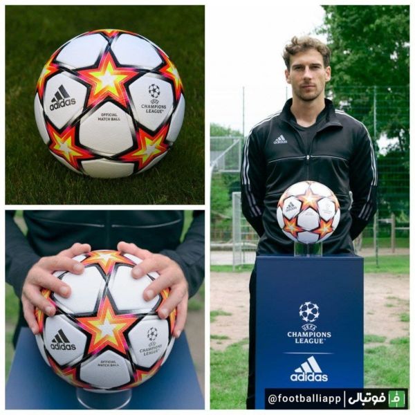  رونمایی از توپ جدید دیدار های لیگ قهرمانان اروپا