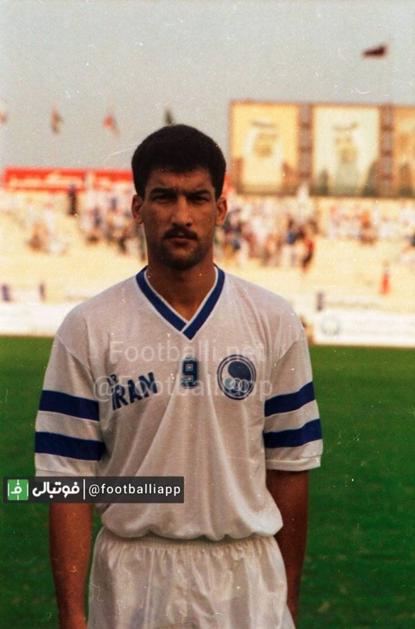  نوستالژی  عباس سرخاب قبل از بازی با الهلال در سال ۱۳۷۰