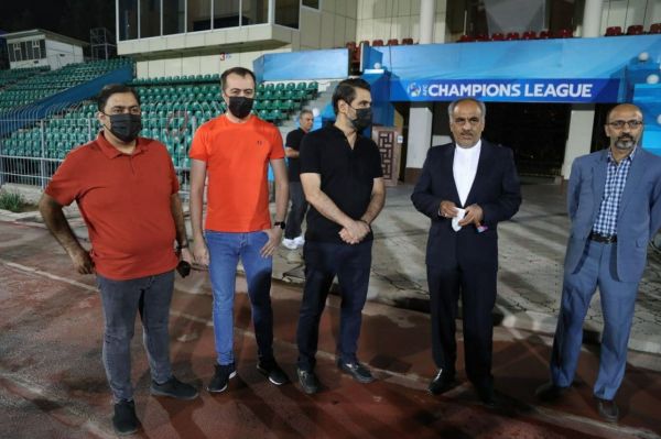  سفیر ایران در تاجیکستان نظاره‌گر تمرین پرسپولیس