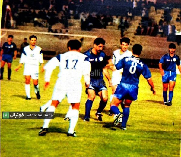  نوستالژی  اول دیماه ۷۰، فینال جام باشگاه‌های آسیا، مهدی فنونی زاده و سید مهدی ابطحی  شماره هشت  بازیکن کمکی استقلال در مصافی با بازیکنان الهلال