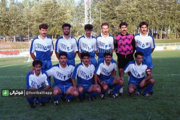 نوستالژی تیم بانک تجارت در سال ۱۳۷۲ به مربیگری حسن روشن