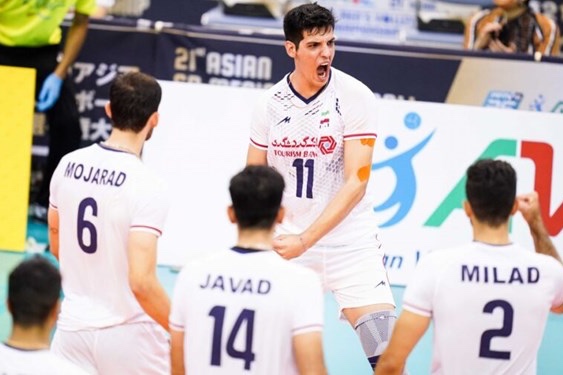  تیم منتخب والیبال قهرمانی آسیا  حضور ۵ ایرانی در جمع بهترین‌ها