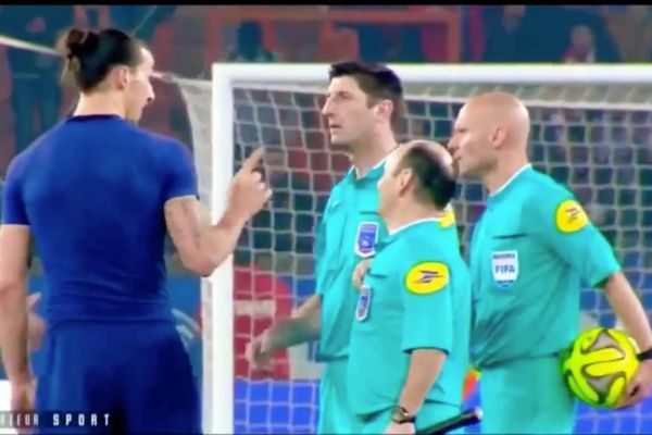 روزی که داور جسارت به خرج داد و توپ هت تریک را به زلاتان نداد