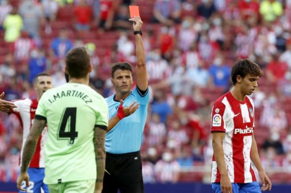  ستاره گرانقیمت اتلتیکو مادرید چند جلسه محروم خواهد شد