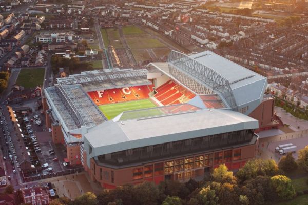  برنامه لیورپول برای افزایش ظرفیت ورزشگاه آنفیلد