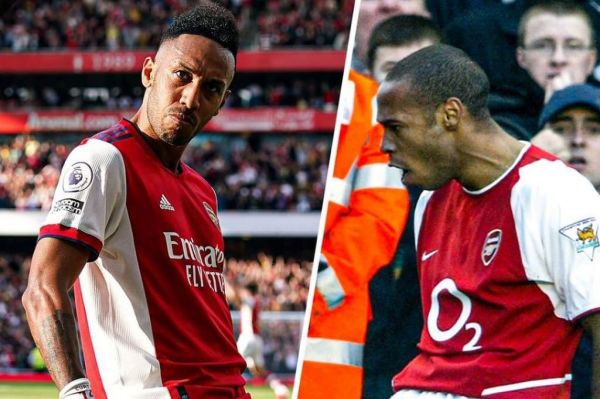 تکرار خوشحالی معروف تیری آنری توسط اوبامیانگ در دربی شمال لندن عکس