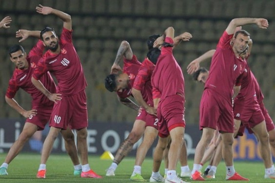 تمرین امروز پرسپولیس نیمه کاره ماند مشکلات مالی گریبان سرخ ها را گرفت