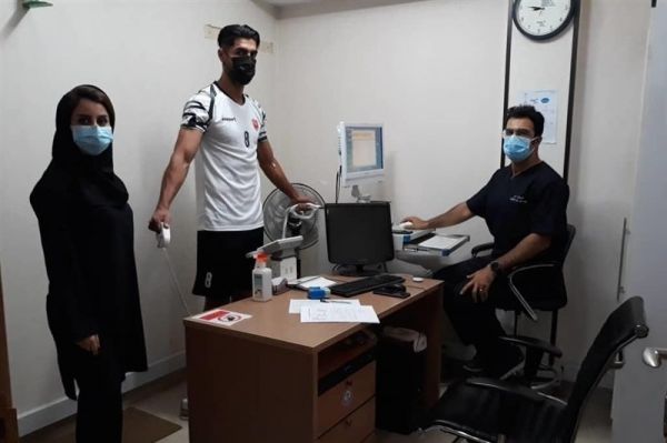  بازیکنان پرسپولیس در تست‌های ایفمارک شرکت کردند  تصاویر