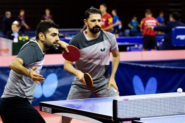 تنیس روی میز قهرمانی آسیا صعود تیم دوبل برادران عالمیان به یکهشتم نهایی