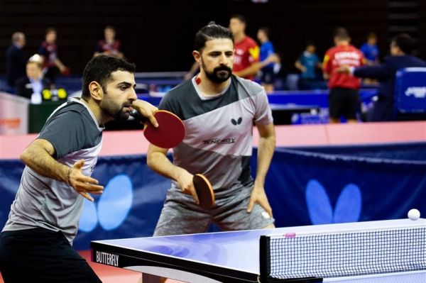 تنیس روی میز قهرمانی آسیا صعود مقتدرانه تیم برادران عالمیان به یک چهارم نهایی