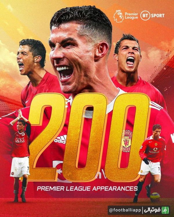  کریستیانو رونالدو به رکورد 200 بازی در لیگ جزیره رسید