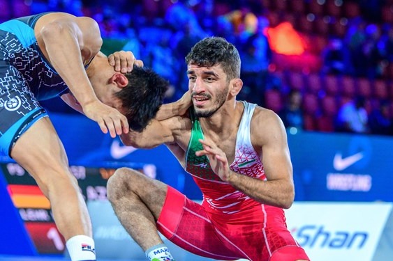  مسابقات جهانی کشتی آزاد  نخستین مدال نقره بر گردن سرلک