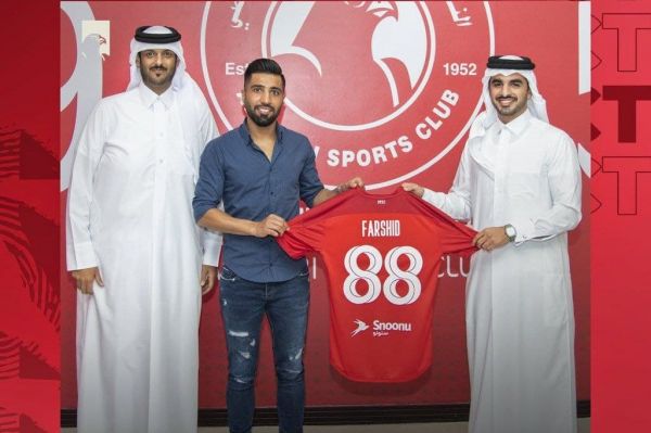 رسمی فرشید اسماعیلی به العربی پیوست