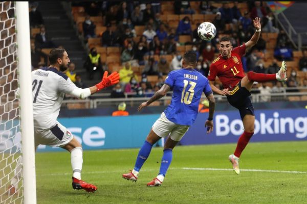  گزارش تصویری  ایتالیا 1-2 اسپانیا  مرحله نیمه نهایی لیگ ملت‌های اروپا