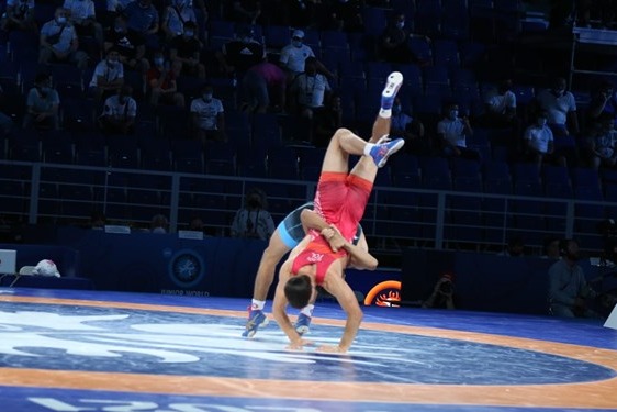 مسابقات جهانی کشتی فرنگی عباسپور مغلوب حریف آمریکایی شد