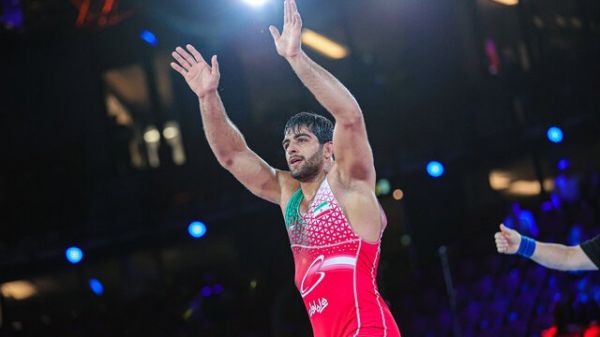 مسابقات جهانی کشتی فرنگی برنز المپیک طلا شد اولین طلای کشتی فرنگی