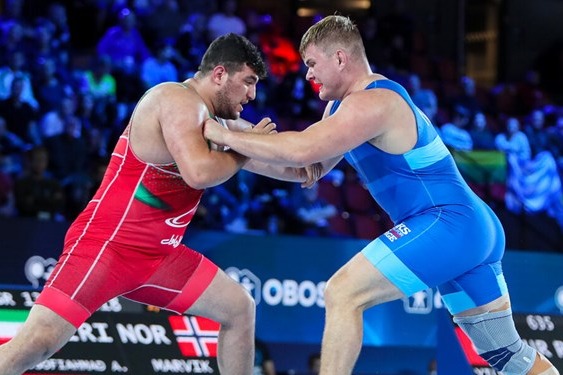 مسابقات جهانی کشتی فرنگی طلسمشکنی یوسفی نخستین طلای سنگین وزن ایران