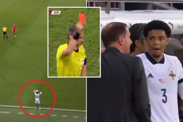 دلیل عجیب اخراج بازیکن ایرلندی طولانی شدن پرتاب اوت