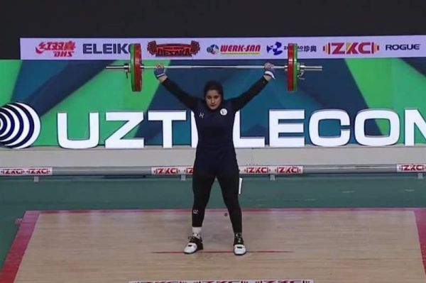 وزنه برداری نوجوانان جهان مدال برنز یک ضرب برای یکتا جمالی