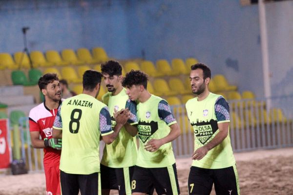  گلساپوش قهرمان لیگ فوتبال ساحلی ایران شد