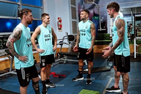  عکس جالب مسی در کنار 3 آرژانتینی؛ در اینجا متوقف نمی‌شویم