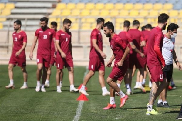  گزارش تمرین پرسپولیس  ۹۰ دقیقه‌ تمرین پس از یک روز استراحت