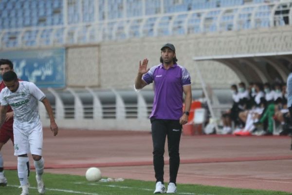 واکنش عقیلی به تساوی مقابل آلومینیوم و چمن ورزشگاه امام رضا ع