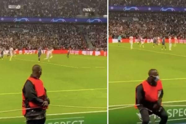 واکنش جالب مامور امنیتی به پنالتی چیپ مسی خوشحالی آرام