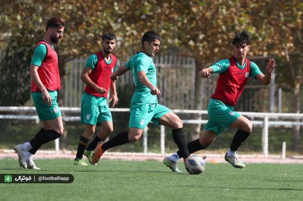  گزارش تصویری  تمرین تیم ملی امید، 29 مهر 1400
