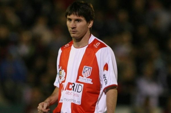 نوستالژی؛ وقتی مسی با پیراهن اتلتیکو مادرید به میدان رفت