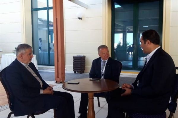  ملاقات رئیس کمیته ملی المپیک ایران با رئیس IFBB  سانتونخا  ایران یکی از قطب‌های پرورش اندام دنیاست