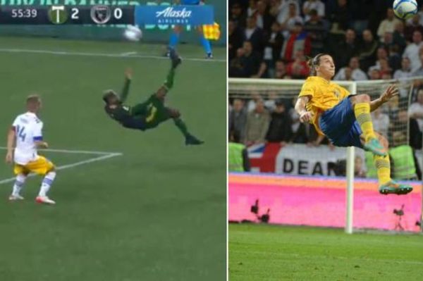 ثبت زیباترین گل سال فوتبال آمریکا؛ کپی از روی دست زلاتان