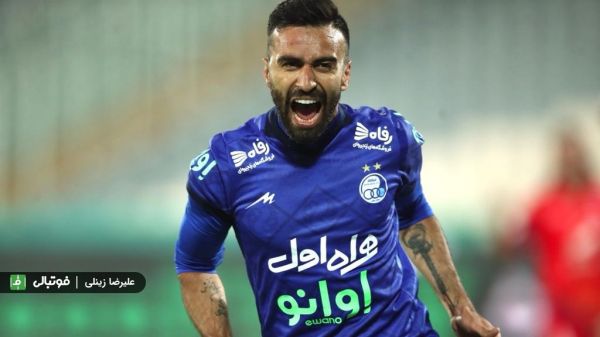 استقلال یک - تراکتور صفر گیتار ارسلان کوک شد استقلال به ۹ رسید