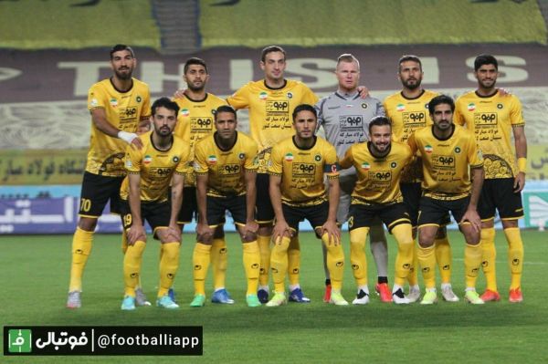 عکس نوشت سپاهان جان داد تا برد