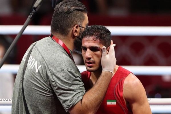 بوکس قهرمانی جهان شکست موسوی مقابل مشتزن آلمانی