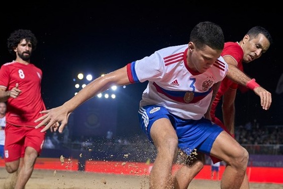 فوتبال ساحلی جام بین قارهای ایران ۲ - روسیه ۳ مدافع عنوان قهرمانی به نایب قهرمانی بسنده کرد