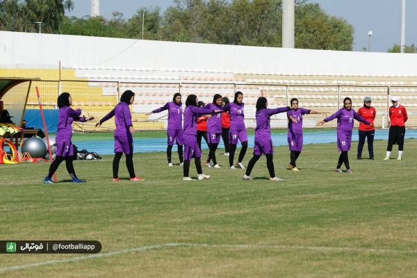  گزارش تصویری  تمرین تیم ملی فوتبال بانوان نوبت صبح چهارشنبه ۱۹ آبان